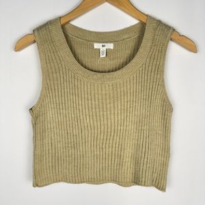 B.P. Beige Sweater Crop